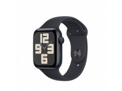 APPLE Watch SE GPS 40mm Midnight Aluminium Case with Midnight Sport Band - M/L