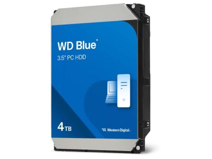 WD Blue PC Desktop 4TB 3,5"/256MB/26mm