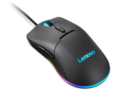 LENOVO M210/Herná/Optická/Pre pravákov/8 000 DPI/Drôtová USB/Čierna