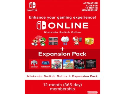 Nintendo Switch Online 365 Dní Individual Memb (SWITCH) Nintendo Key