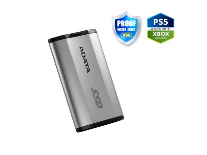 ADATA External SSD 4TB SD810 USB 3.2 USB-C, Stříbrná