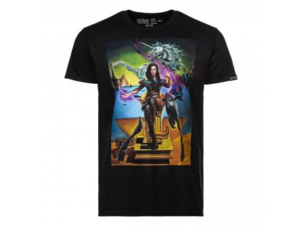 The Witcher Tee, Yennefer Dali (Farba Čierna, Strih Pánsky, Veľkosť S)