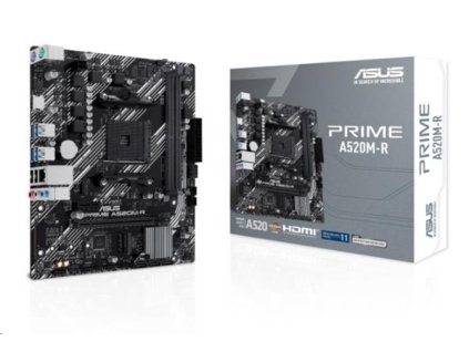 ASUS PRIME A520M-R soc.AM4 A520 DDR4 mATX M.2 HDMI