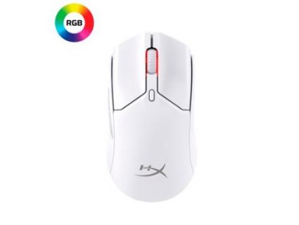 HP HyperX Pulsefire Haste 2 Mini - bezdrátová herní myš (bílá)