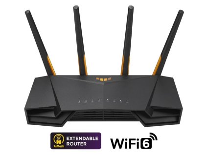ASUS TUF-AX3000 V2 (AX3000) WiFi 6 Extendable Gaming Router, 2.5G port, AiMesh, 4G/5G Mobile Tethering
