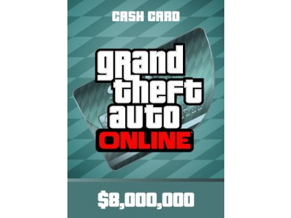 Grand Theft Auto Online: Megalodon Shark Cash Card 8 000 000 DLC (PC) Rockstar key