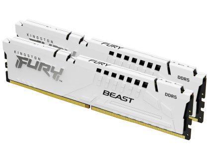 Kingston FURY Beast EXPO/DDR5/32GB/6800MHz/CL34/2x16GB/White