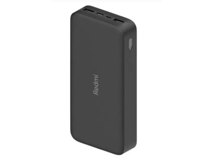 Xiaomi 20000mAh Redmi 18W Fast Charge Power Bank Black