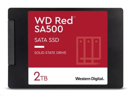 WD RED SSD 3D NAND WDS200T1R0A 2TB SATA/600, (R:560, W:530MB/s), 2.5"