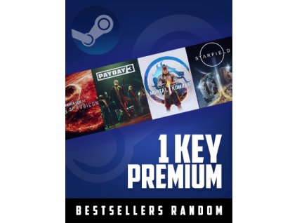 Bestsellers Random 1 Key Premium (PC) Steam Key