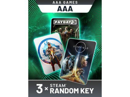 AAA Random 3 Keys (PC) Steam Key
