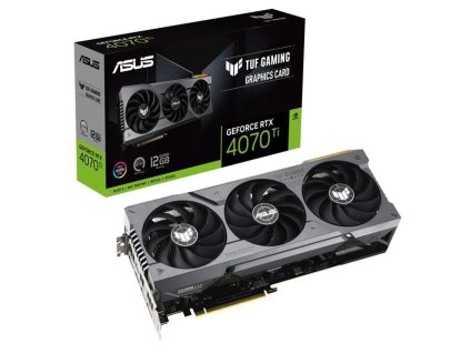 ASUS VGA NVIDIA GeForce RTX 4070 Ti TUF GAMING 12G, 12G GDDR6X, 3xDP, 2xHDMI