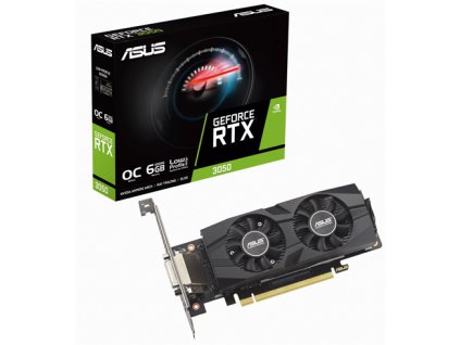 ASUS GeForce RTX 3050 Low Profile BRK OC 6G