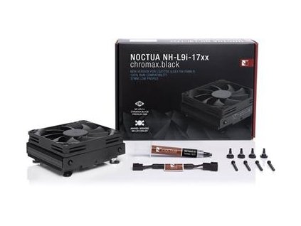 Noctua NH-L9i 17xx chromax.black, low-profile CPU cooler, Intel LGA 1700