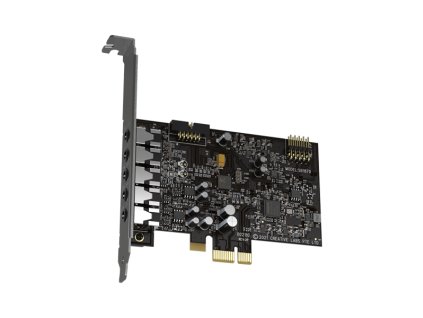 Creative Sound Blaster Audigy FX V2, Zvuková karta Hi-res 5.1 PCI-e so sadou SmartComms Kit a možnosťou upgradu