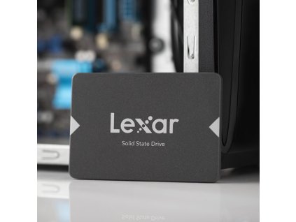 Lexar® 128GB NS100 2.5” SATA (6Gb/s) up to 520MB/s Read and 440 MB/s write