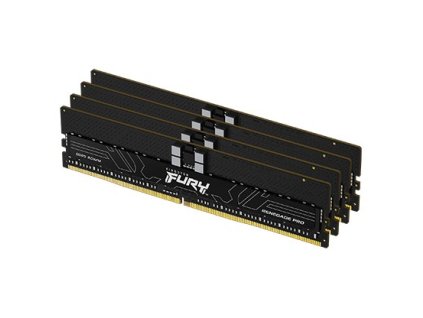 KINGSTON DIMM DDR5 64GB(Kit of 4) 6000MT/s ECC Reg FURY Renegade Pro EXPO