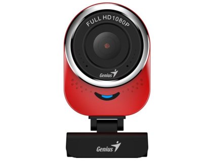 GENIUS QCam 6000, Webkamera FHD s mikrofónom red