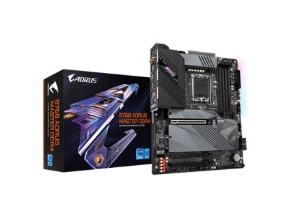 Gigabyte AORUS B760 MASTER DDR4 , Intel B760, LGA1700, 4xDDR4, ATX