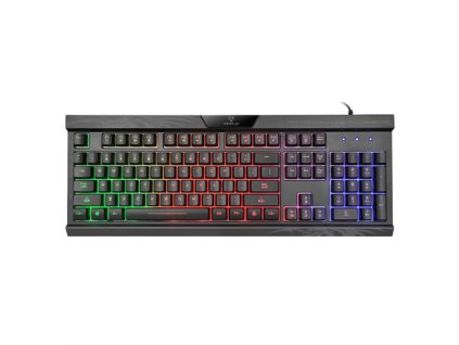 Vertux Gaming Amber Pro Performance Gaming Keyboard - Black (English)
