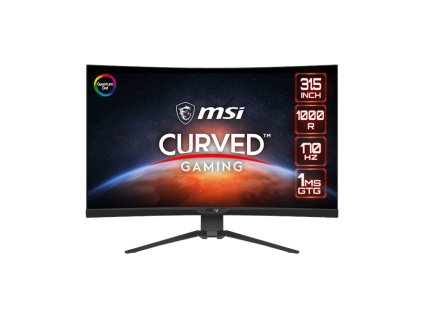 MSI MAG/325CQRF-QD/31,5''/VA/QHD/170Hz/1ms/Black/2R