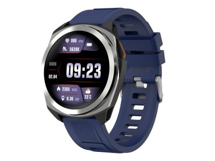 Canyon SW-83, Maverick, smart hodinky, GPS, BT, fareb. LCD displej 1.32´´, vodotes. IP68, 128 športov, modré