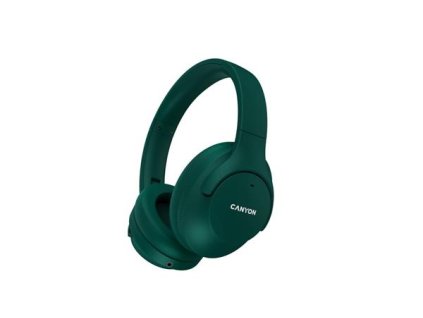 Canyon BTHS-10, OnRiff 10 Bluetooth bezdrôtové slúchadlá, ANC aktívne potláčanie hluku, USB-C nabíjanie, zelené