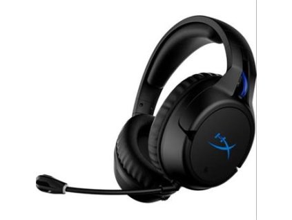 HP HyperX Cloud Flight - Wireless Gaming Headset (Black-Blue) - PS5-PS4