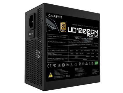 Gigabyte UD1000GM PG5 1000W 80+ Gold Modular PCIe 5