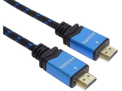 Kábel HDMI PremiumCord Ultra HDTV 4K@60Hz 2.0b kov+pozlátené konektory 3m