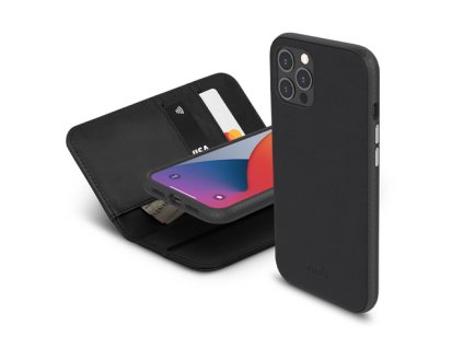 Moshi puzdro Overture with Detachable Magnetic Wallet pre iPhone 12 Pro Max - Black