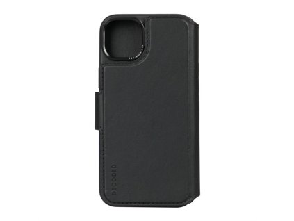 Decoded puzdro Leather Detachable Wallet MagSafe pre iPhone 15 Plus - Black