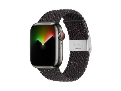 Devia remienok Deluxe Series Sport4 Nylon Braided Adjustable Band 40/41/42mm - Black