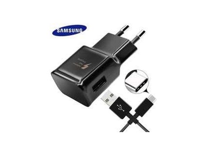 Samsung cestovná nabíjačka s USB-C, 45W, EP-T4510XB čierny