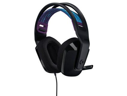 LOGITECH G335 Wired Gaming Headset (Farba Black)