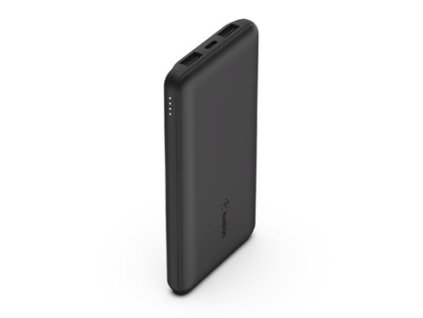 Belkin Boost Charge 3-Port Powerbank 10K + USB-A to USB-C kábel - Black