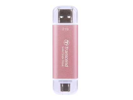Transcend SSD 2TB ESD310P USB 3.2 Gen 2x1 - Pink