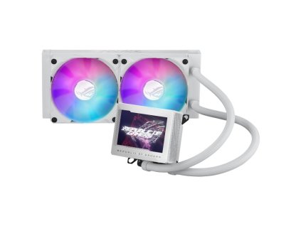 ASUS vodní chladič CPU AIO ROG RYUJIN III 240 ARGB WHITE, 2x120mm, LGA1851, AM5