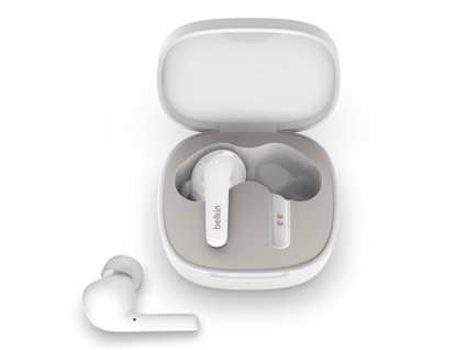 Belkin Soundform Flow Noise Cancelling Earbuds slúchadlá - White