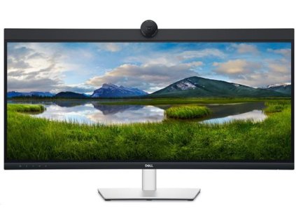 DELL 34 Curved Video Conferencing Monitor - /P3424WEB/34,14"/IPS/3440x1440/60Hz/8ms/Blck-Slvr/3R