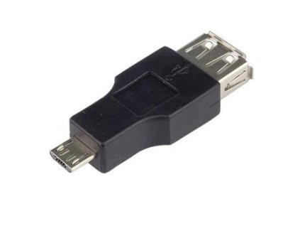PremiumCord USB redukce USB A/female - Micro USB/male