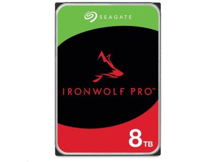 SEAGATE HDD 8TB IRONWOLF PRO (NAS), 3.5", SATAIII, 7200 RPM, Cache 256MB