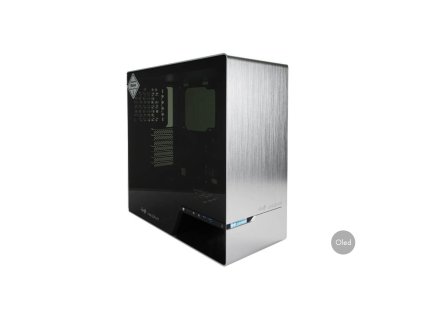 In Win 905/Midi Tower/Transpar./Strieborná