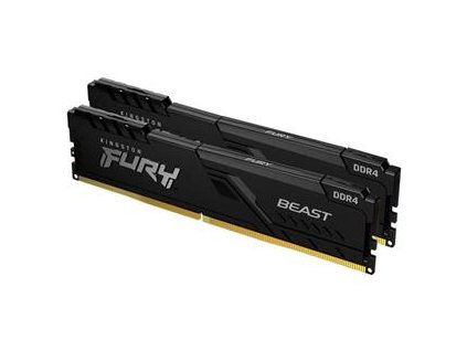 KINGSTON 64GB 3200MT/s DDR4 CL16 DIMM (Kit of 2) FURY Beast Black