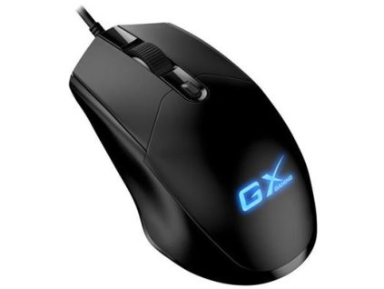 Genius GX GAMING Scorpion M300 Myš, herní, drátová, optická, 800-2400DPI, 4 tlačítka, RGB podsvícení, USB, černá