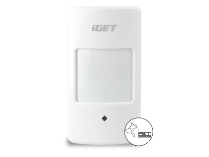 iGET SECURITY M3P17 - PIR detektor bez detekcie zvierat do 12kg, pre alarmy M3 a M4