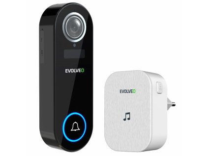 EVOLVEO Ringo DB2, Bezdrôtový šikovný videozvonček+zvonček do zásuvky