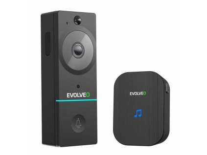EVOLVEO Ringo RELAY - WiFi videozvonček s otváraním brány + zvonček do zásuvky