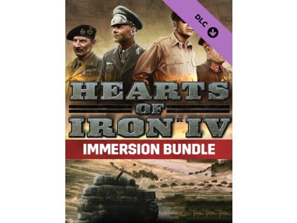 Hearts of Iron IV: Immersion Bundle DLC (PC) Steam Key