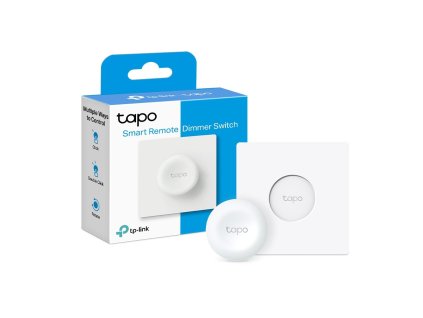 TP-LINK "Smart Remote Dimmer SwitchSPEC: 868 MHz, battery powered(1*CR2032), EU/UK wall plateFeature: Tapo smart app,
